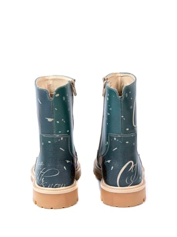 Streetfly Boots donkergroen/meerkleurig