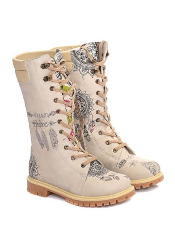 Streetfly Boots beige/meerkleurig
