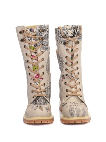 Streetfly Boots beige/meerkleurig