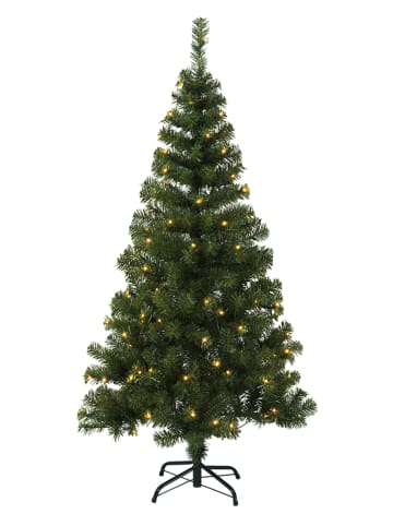 STAR Trading Choinka LED "Ottawa" w kolorze zielonym - wys. 150 x Ø 80 cm