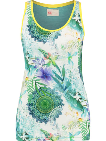 Hip Top "Viridi" w kolorze zielono-niebieskim