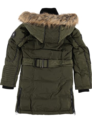 Geographical Norway Kurtka zimowa "Beautiful" w kolorze khaki