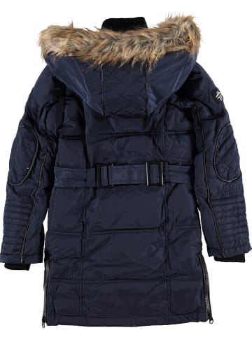 Geographical Norway Kurtka zimowa "Beautiful" w kolorze granatowym