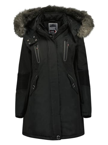 Geographical Norway Parka "Coraly" in Schwarz