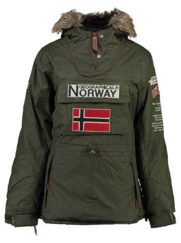 Geographical Norway Parka "Boomera" w kolorze khaki