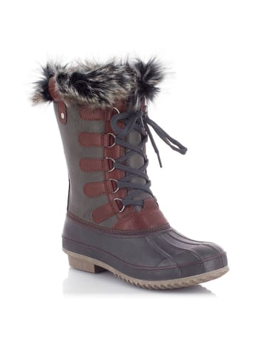 Kimberfeel Winterstiefel "Candice" in Hellgrau