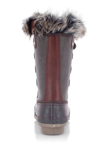 Kimberfeel Winterstiefel "Candice" in Hellgrau