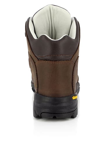 Kimberfeel Leder-Wanderboots "Zermath" in Braun