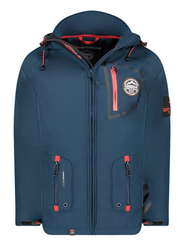 Geographical Norway Kurtka softshellowa "Tacebook" w kolorze granatowym