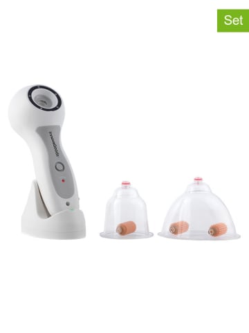 InnovaGoods InnovaGoods Massage & Wärmetherapie  in weiß_grau - 4 tlg set