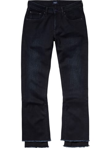 Pepe Jeans Spijkerbroek "Victoria Ruffles" - regular fit - donkerblauw
