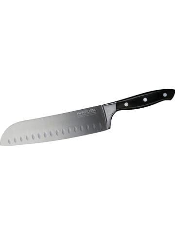 Nirosta Santokumesser "Trinity" in Schwarz/ Silber - (L)20 cm