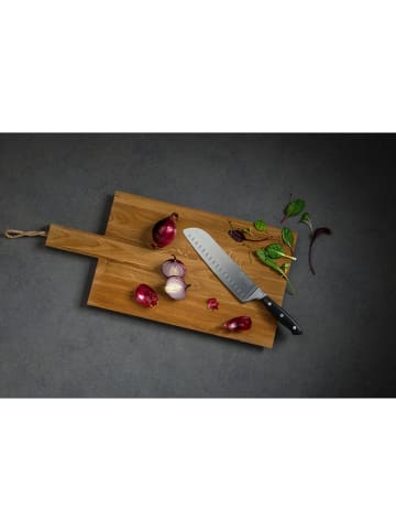 Nirosta Santokumes "Trinity" zwart/zilverkleurig - (L)20 cm