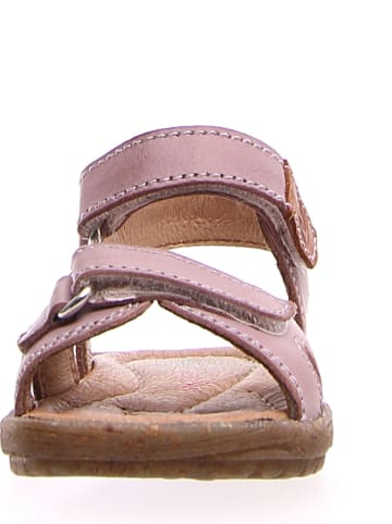 Naturino Skórzane sandały w kolorze jasnoróżowym