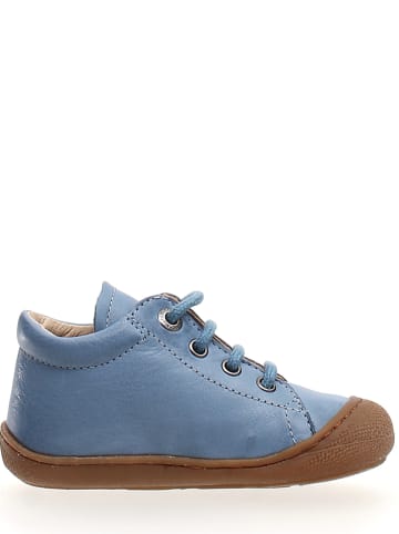 Naturino Leder-Lauflernschuhe in Hellblau