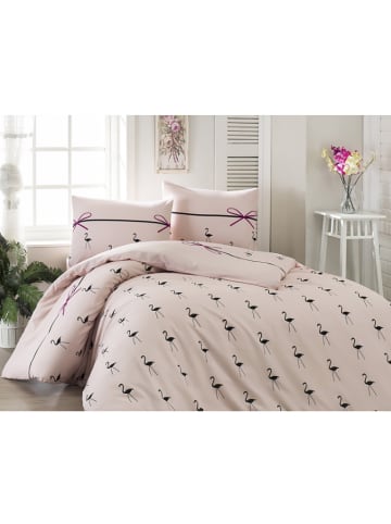 Elizabed Bettwäsche-Set "Flamingo" in Rosa