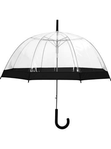 SUSINO Paraplu transparant/zwart - Ø 84 cm