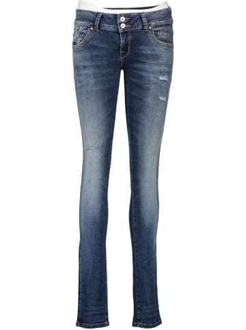 LTB Dżinsy "Molly" - Super Slim Fit - w kolorze niebieskim