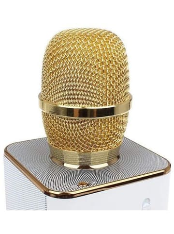 SmartCase Bluetooth-Lautsprecher in Weiß/ Gold