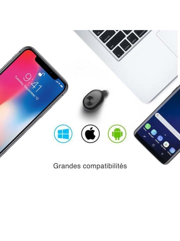 SmartCase Słuchawki douszne Bluetooth w kolorze czarnym