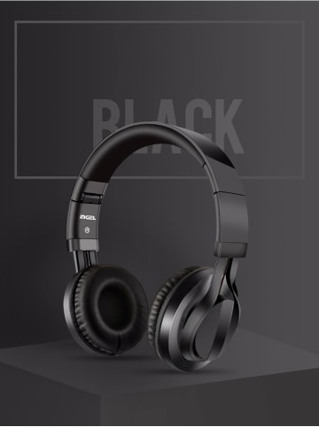 SmartCase Bluetooh-Over-Ear Kopfhörer in Schwarz