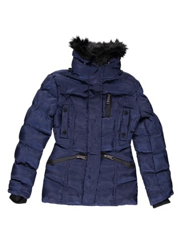 Geographical Norway Kurtka zimowa "Doctor" w kolorze granatowym