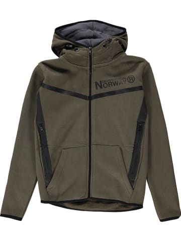 Geographical Norway Sweatjacke "Guvex" in Khaki
