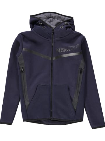 Geographical Norway Sweatjacke "Guvex" in Dunkelblau