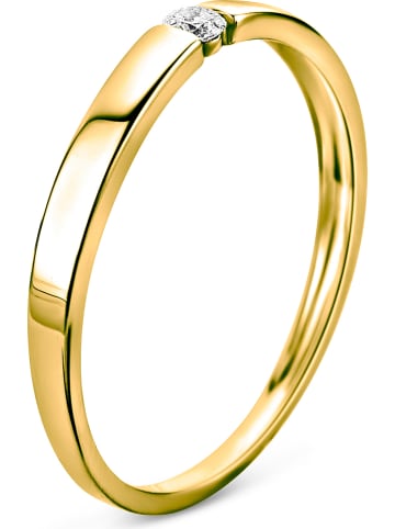 Diamant Exquis Złoty pieścionek z diamentem