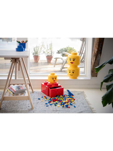 LEGO Pojemnik "Whinky" w kolorze żółtym - wys. 18,5 x Ø 16 cm
