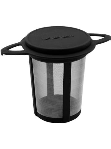 Fackelmann Teefilter in Schwarz - (H)11 x Ø 8 cm
