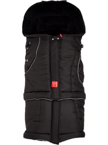 Kaiser Naturfellprodukte Thermo-Fußsack "Multi" in Schwarz