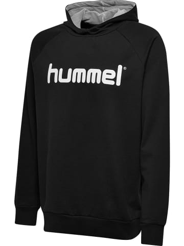 Hummel Hoodie "Logo" in Schwarz