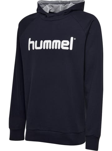 Hummel Hoodie "Logo" in Dunkelblau