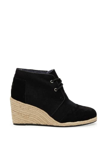 TOMS Ankle-Boots in Schwarz