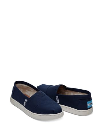 TOMS Instappers donkerblauw