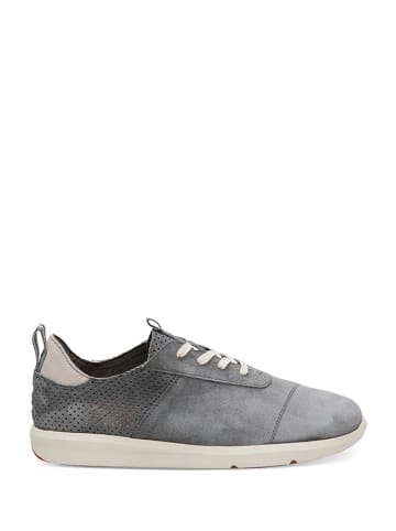 TOMS Leren sneakers grijs