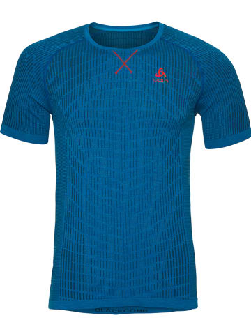 Odlo Koszulka "Blackcomb Light" w kolorze niebieskim do biegania