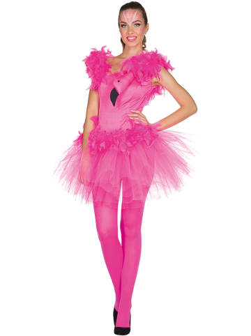 Rubie`s Sukienka kostiumowa "Flamingo" w kolorze różowym