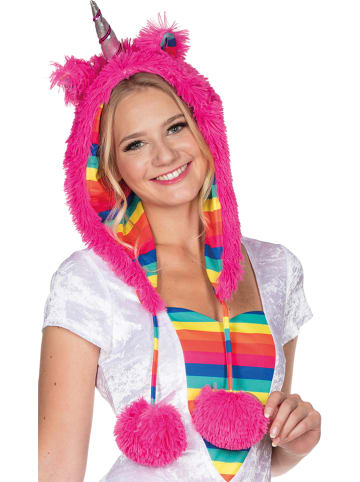 Party x People Czapka w kolorze różowym