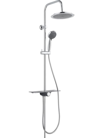 Schütte Überkopfbrauseset "Aquastar" in Chrom/ Anthrazit