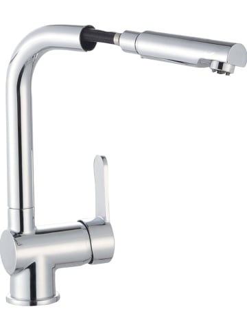 Schütte Niskociśnieniowa bateria zlewozmywakowa w kolorze srebrnym