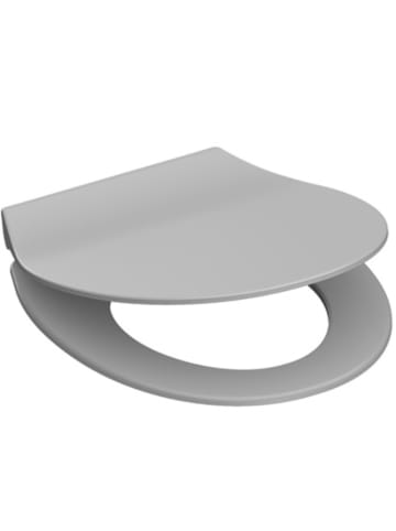 Schütte Toiletbril met softclose "Slim" grijs