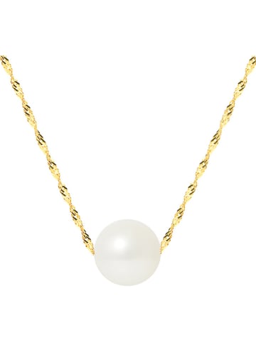 Mitzuko Gold-Halskette mit Perle - (L)42 cm