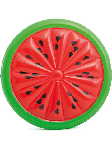 Intex Opblaasbaar zwembadartikel "Watermelon Island" groen/rood - Ø 183 cm