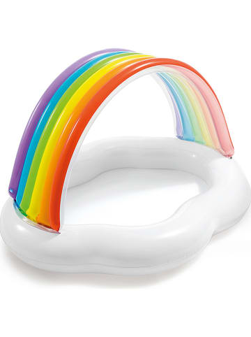 Intex Planschbecken "Rainbow Cloud" - ab 12 Monaten - (L)142 x (B)119 cm
