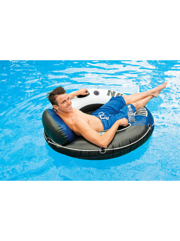 Intex Dmuchany leżak "RiverRun 1" w kolorze niebiesko-białym