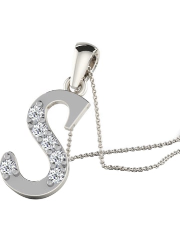 Vittoria Jewels Witgouden hanger met diamanten