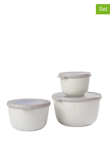 Mepal 3er-Set: Vorratsbehälter in Beige