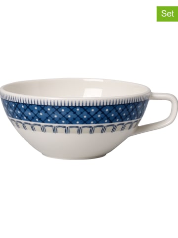 Villeroy & Boch 6-delige set: theekoppen "Casale Blu" blauw - 240 ml